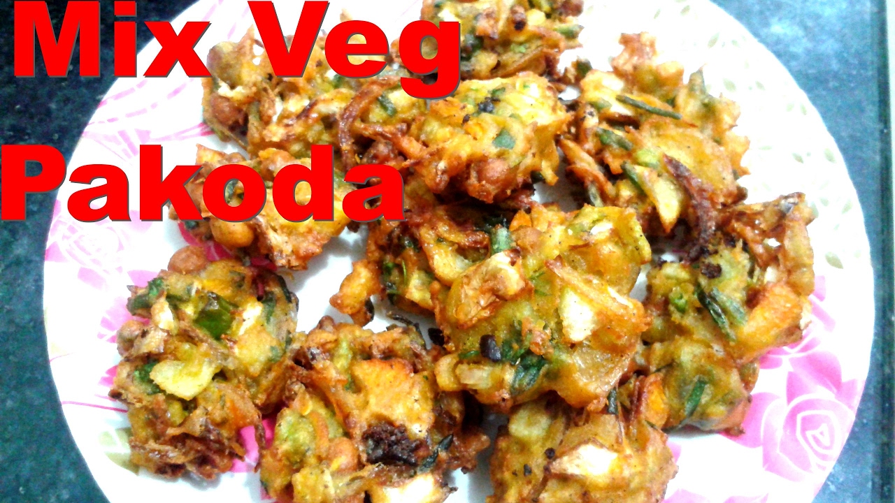 Mix Vegetable Pakoda मिक्स वेज पकोड़ा  Crispy Snacks, How to Make Vegetable Pakoda Recipe in Hindi
