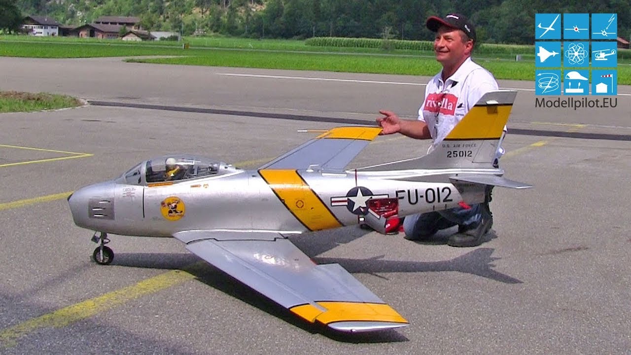 F-86 SABRE HEIKO GÄRTNER TEAM GERMANY RC TURBINE JET 3RD COMPETITION FLIGHT (13,5KG) JET WM 2013