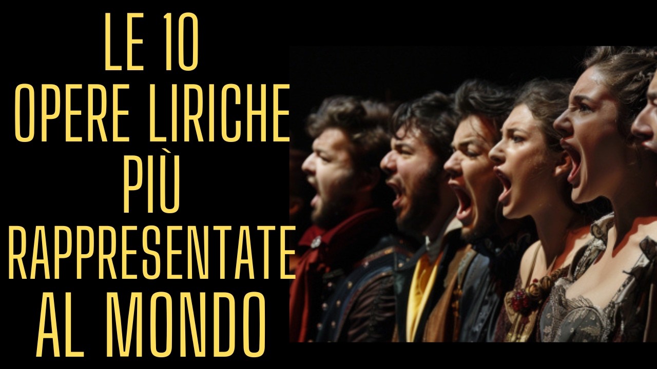 Le 10 opere liriche più rappresentate al mondo