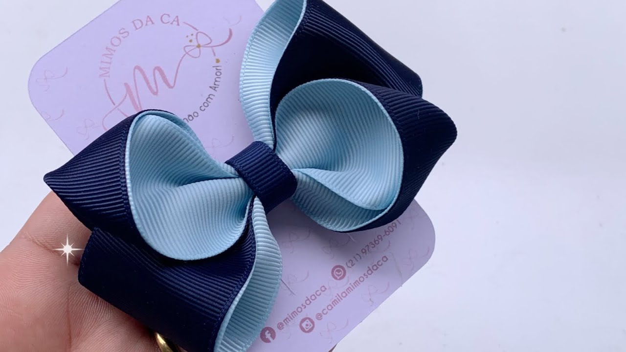 LAÇO MADRI🎀NOVA VERSÃO/ESCOLAR/PAP/DIY