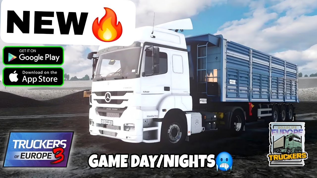 😱НАКОНЕЦ-ТО ЗДЕСЬ!! 🔥НОВЫЙ ДНЕВНОЙ/НОЧНОЙ ГРАФИК ДЛЯ ВОДИТЕЛЕЙ ROADLIFE EUROPE - ПО СРАВНЕНИЮ С Г...