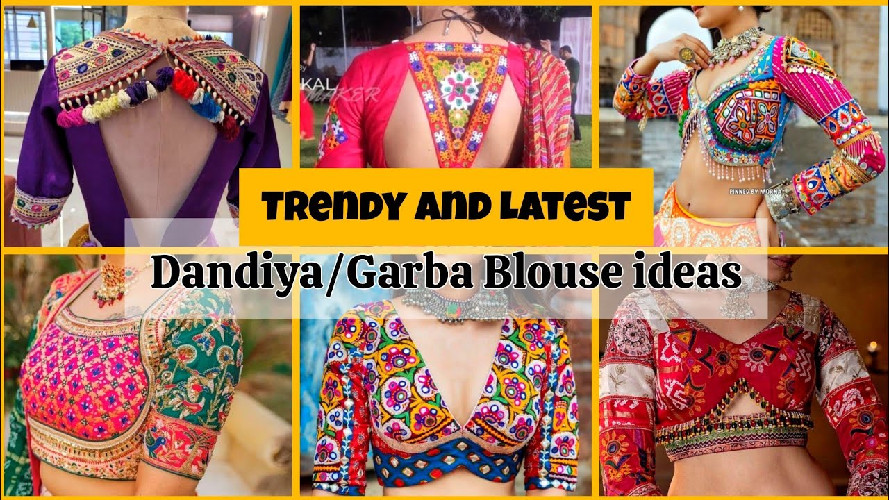 Blouse designs for Dandiya / Garba night | @Glamwithg3 #Navratri #dandiya #garbadress #dandiyadress