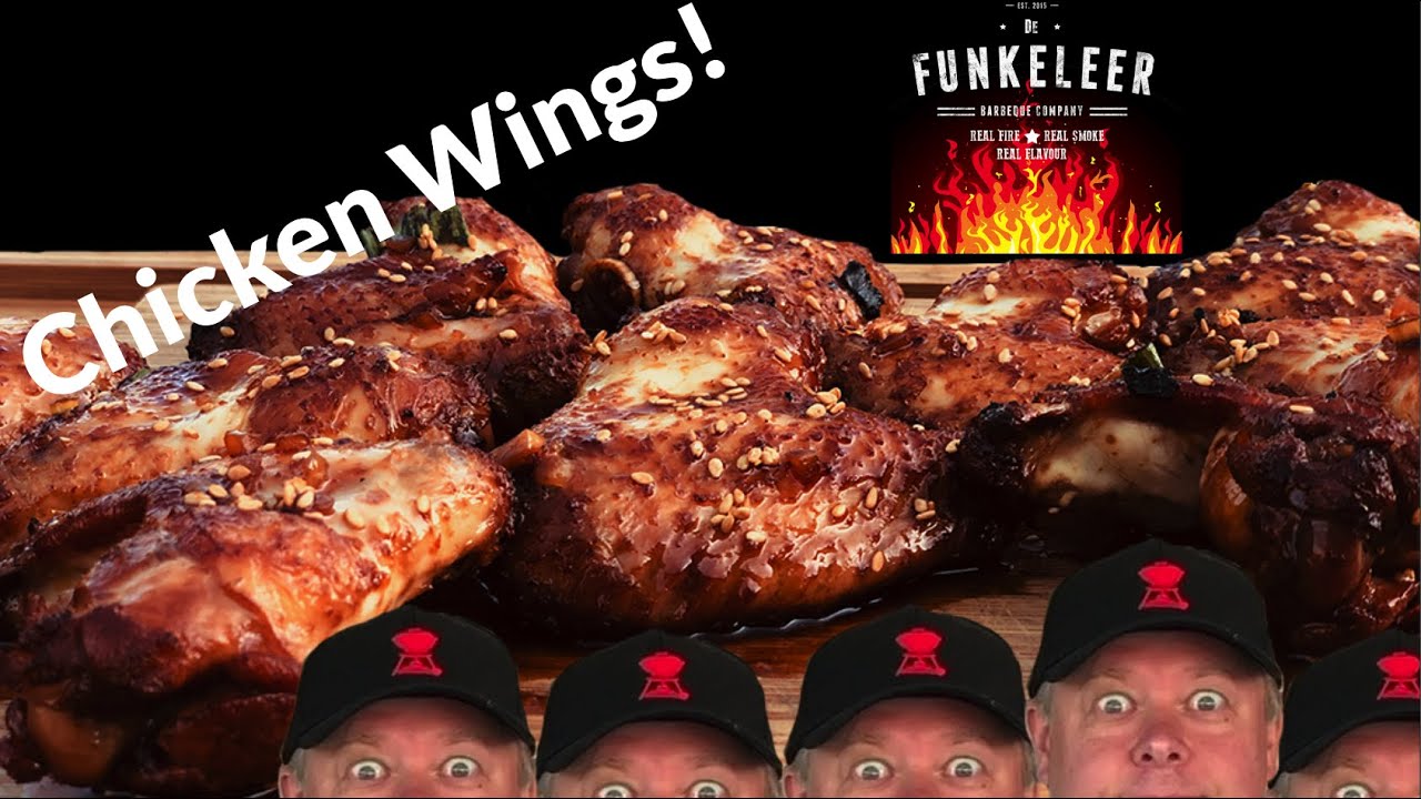 How to make the best Honey Sesame Chicken Wings......Weber Rotisserie style.