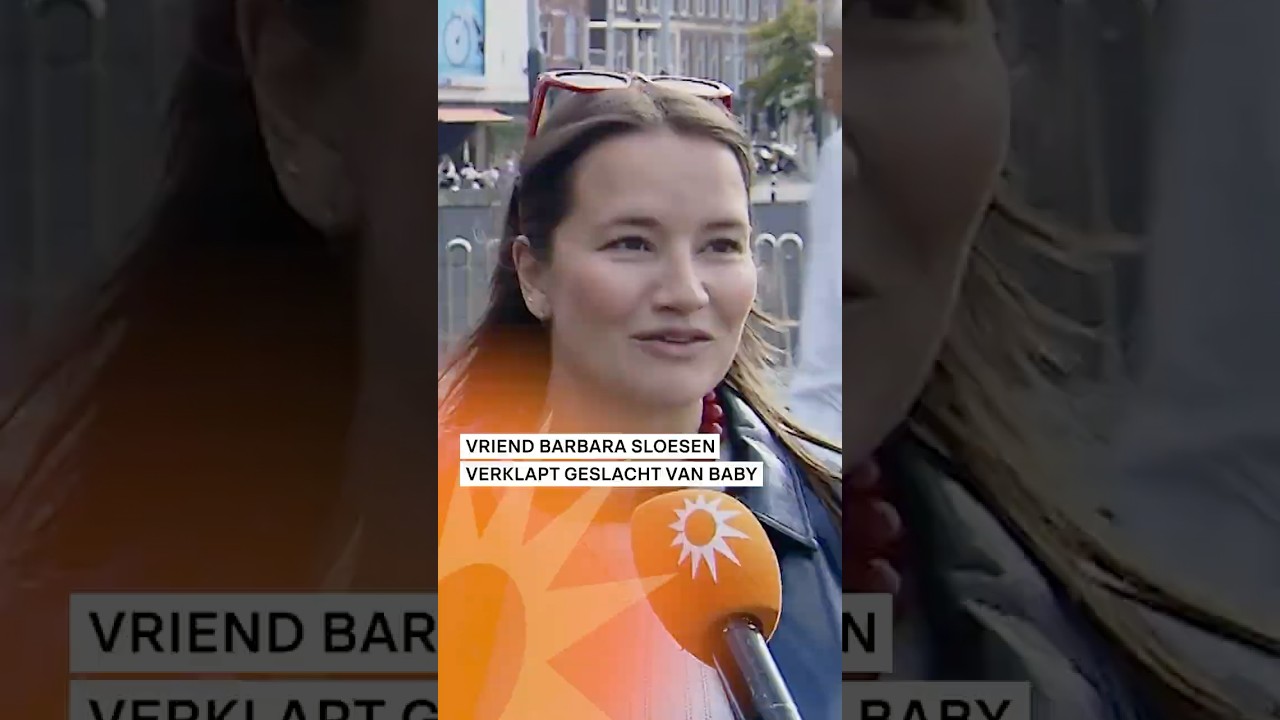 Vriend Barbara Sloesen verklapt geslacht van baby | RTL Boulevard