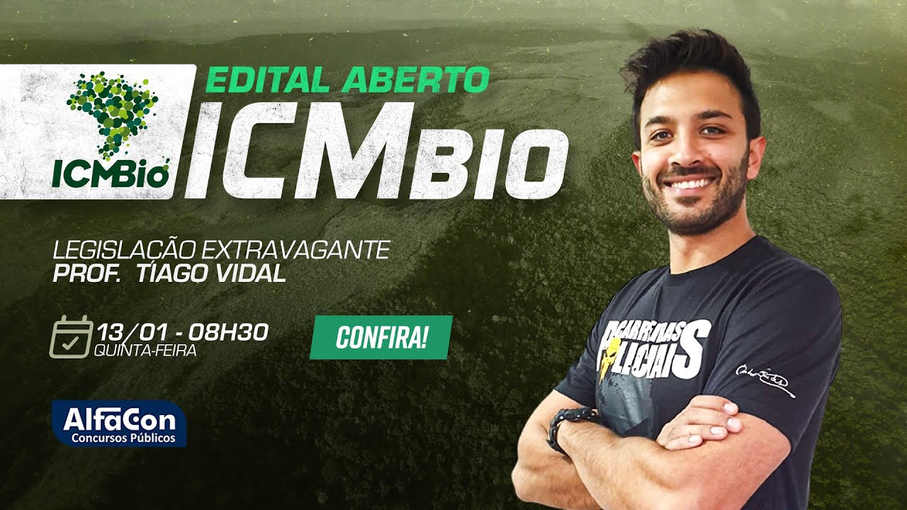 Aula de Legislação Extravagante - Concurso ICMBio - AlfaCon