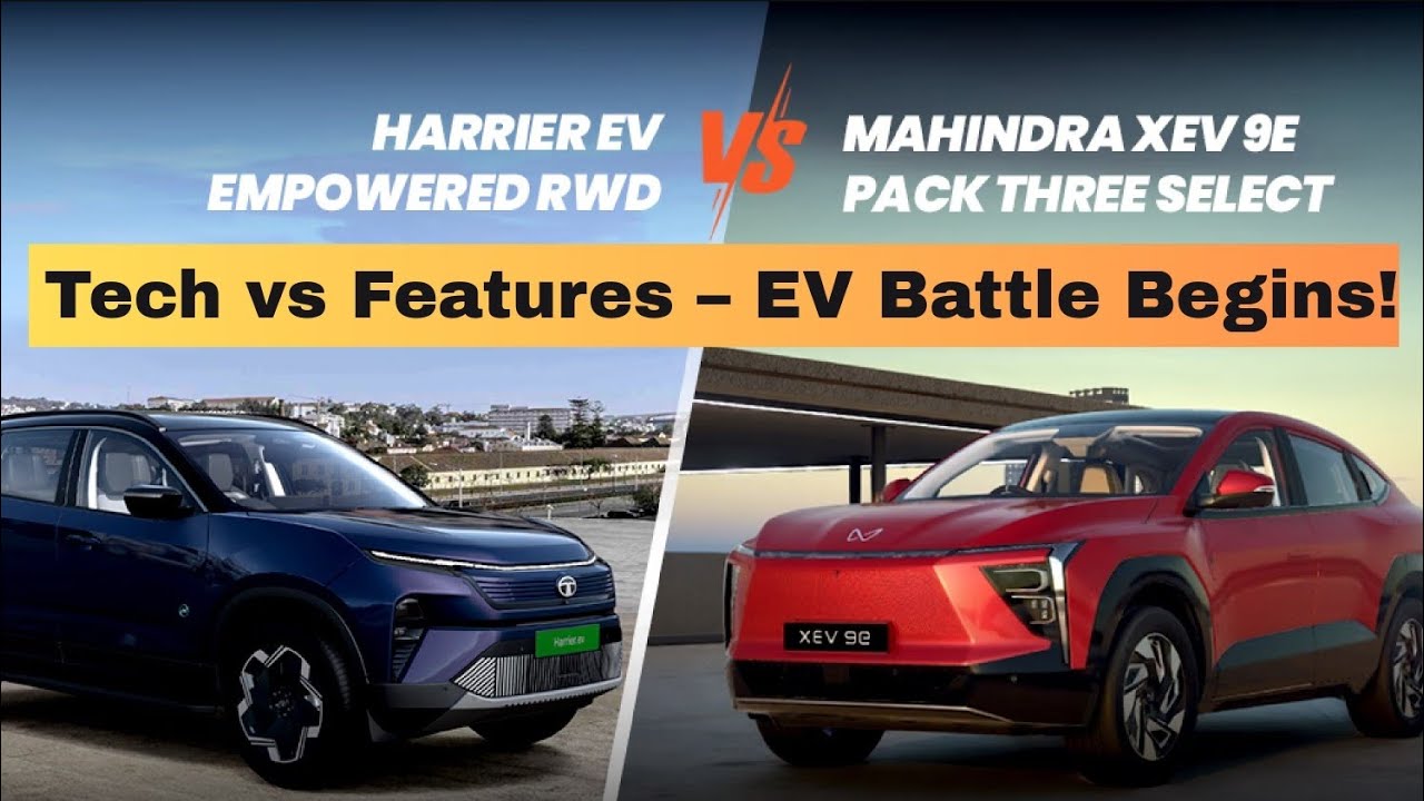 Best EV SUV Under ₹30 Lakh? Harrier EV vs Mahindra XEV 9e Full Comparison 2025!