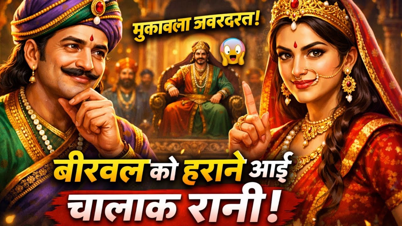 चालाक रानी vs बीरबल 😲 | बीरबल की सबसे कठिन परीक्षा | Akbar Birbal Kahani 
