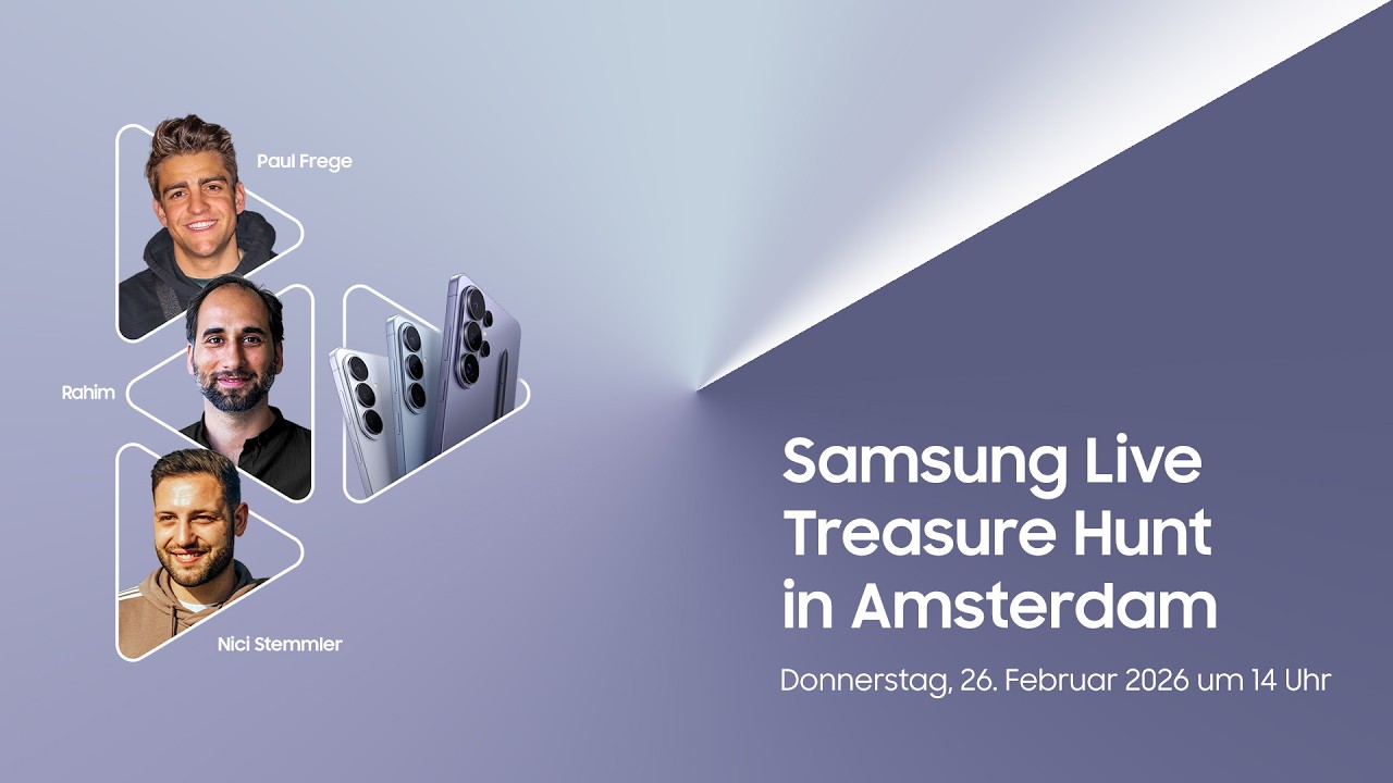 Samsung Live Treasure Hunt in Amsterdam