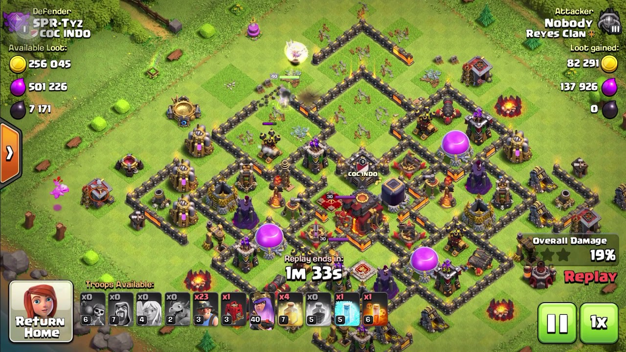 TH10 - Queen Charge Mass Miner Attack Strategy