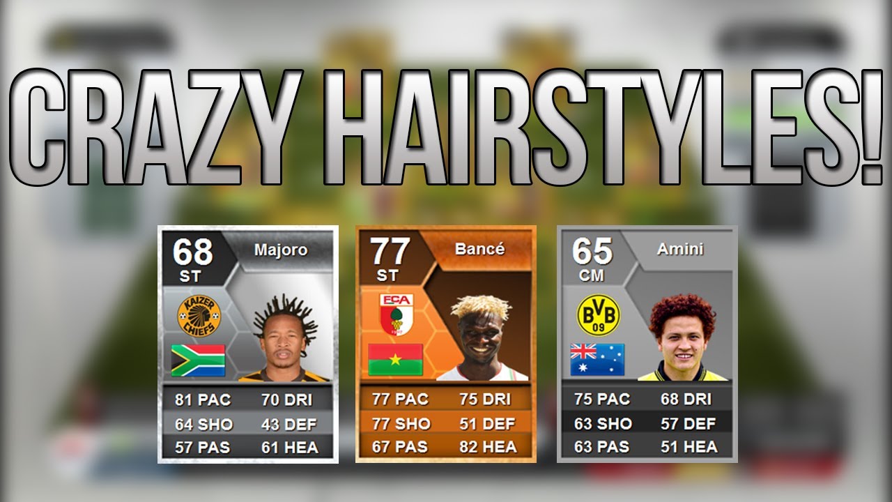 FIFA 13 - AMAZING HAIRSTYLES TEAM!