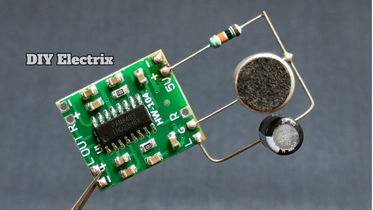 Simple And Cheapest Megaphone Circuit