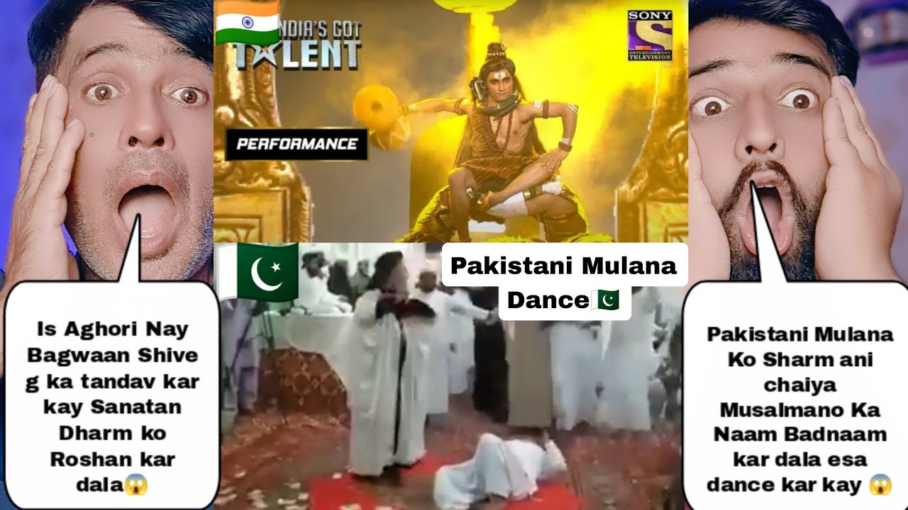 Pakistani Mulana Dance Vs Aghori Bagwan Shiv Tandav