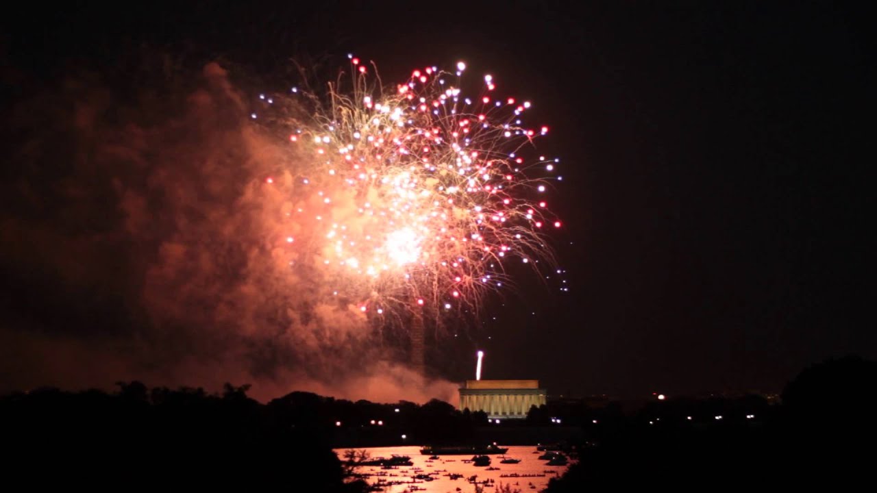 4th of July Fireworks, National Mall, Washington DC, 2013