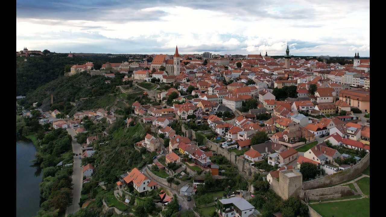 Znojmo flyover with drone - 4K video RoPoNY 2021