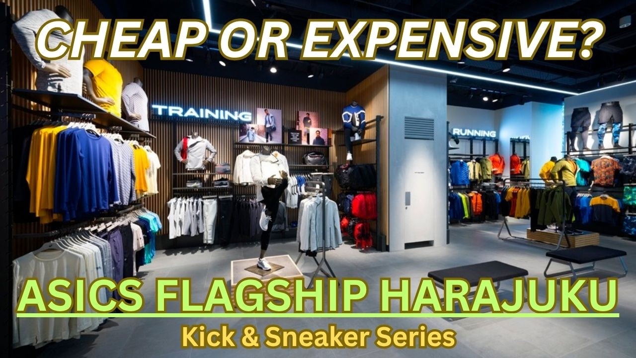 Let us Visit The Biggest ASICS Flagship Store in Japan | Best Value Shoe Store | Tokyo Travel Guide