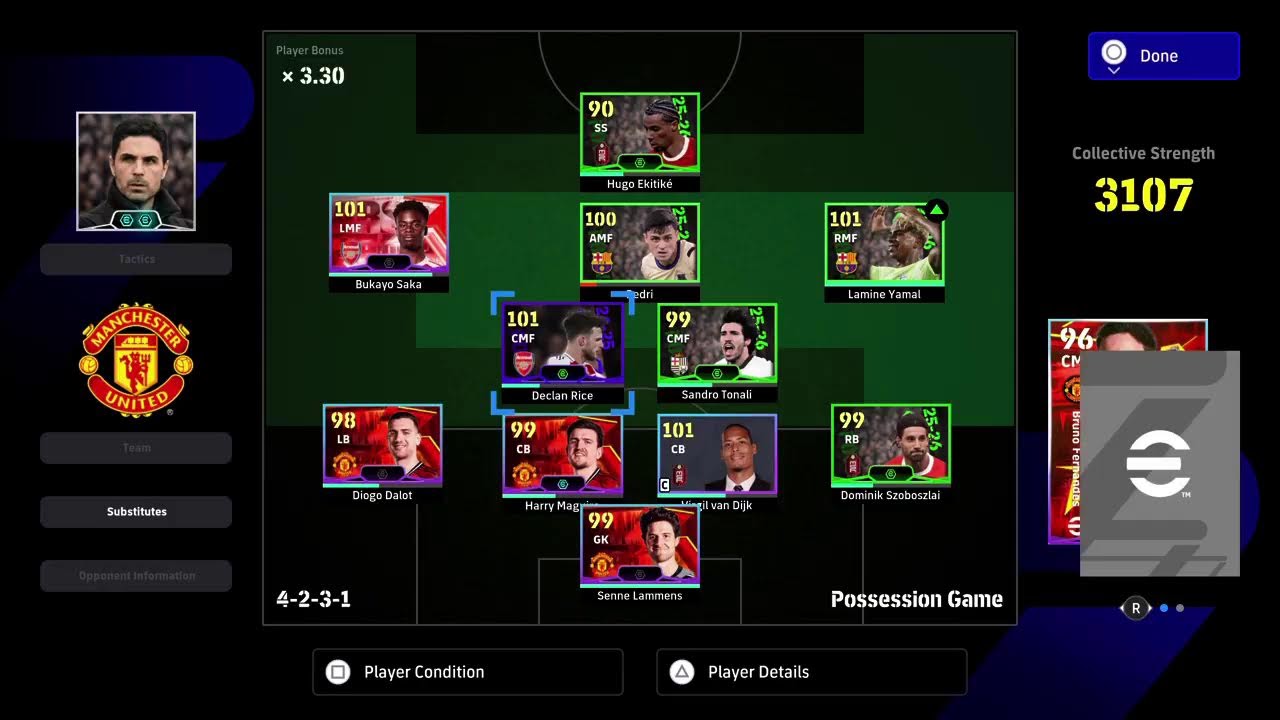 Playing Efootball 2026