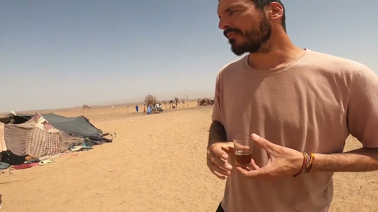 Nomades life in MOROCCO, Foum Zguid desert threatened by the climate change