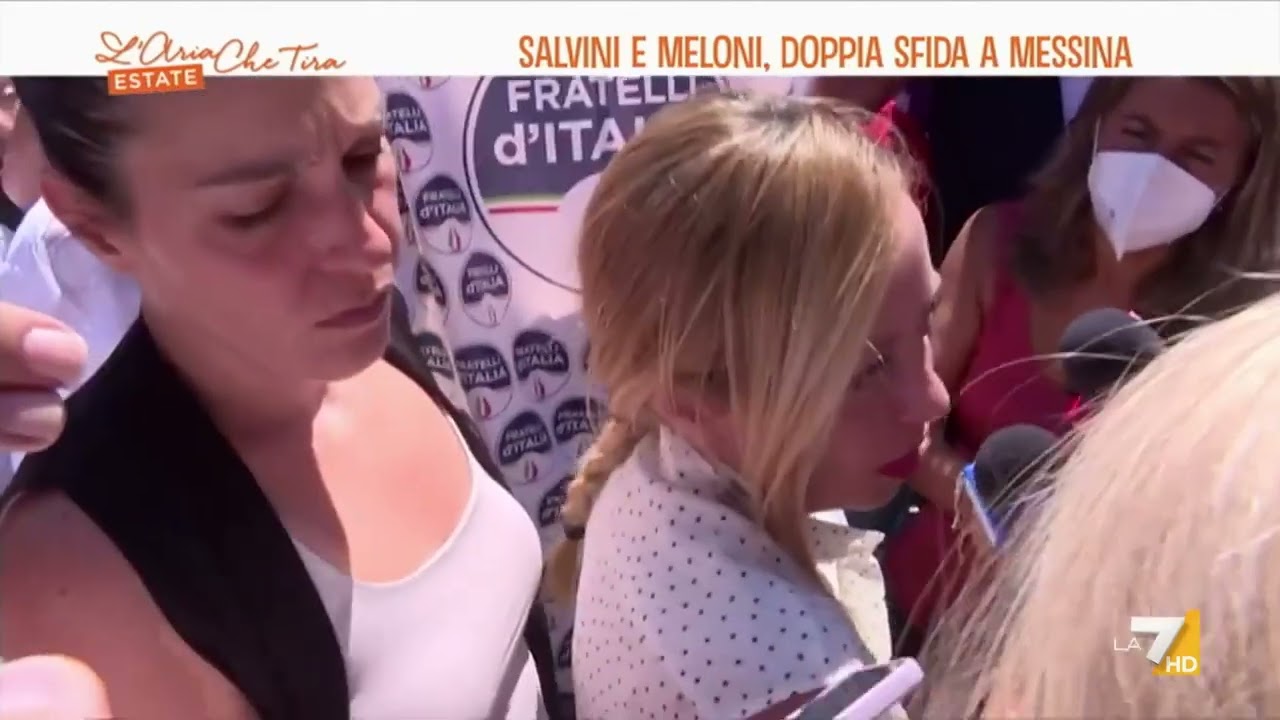 Salvini e Meloni, doppia sfida a Messina