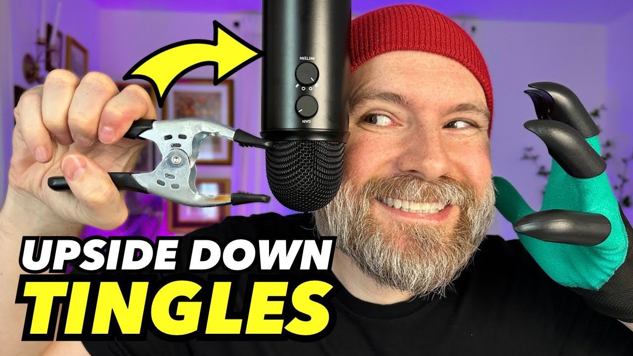 Fast ASMR with an UPSIDE DOWN MIC just hits DIFFERENTLY. 🤯