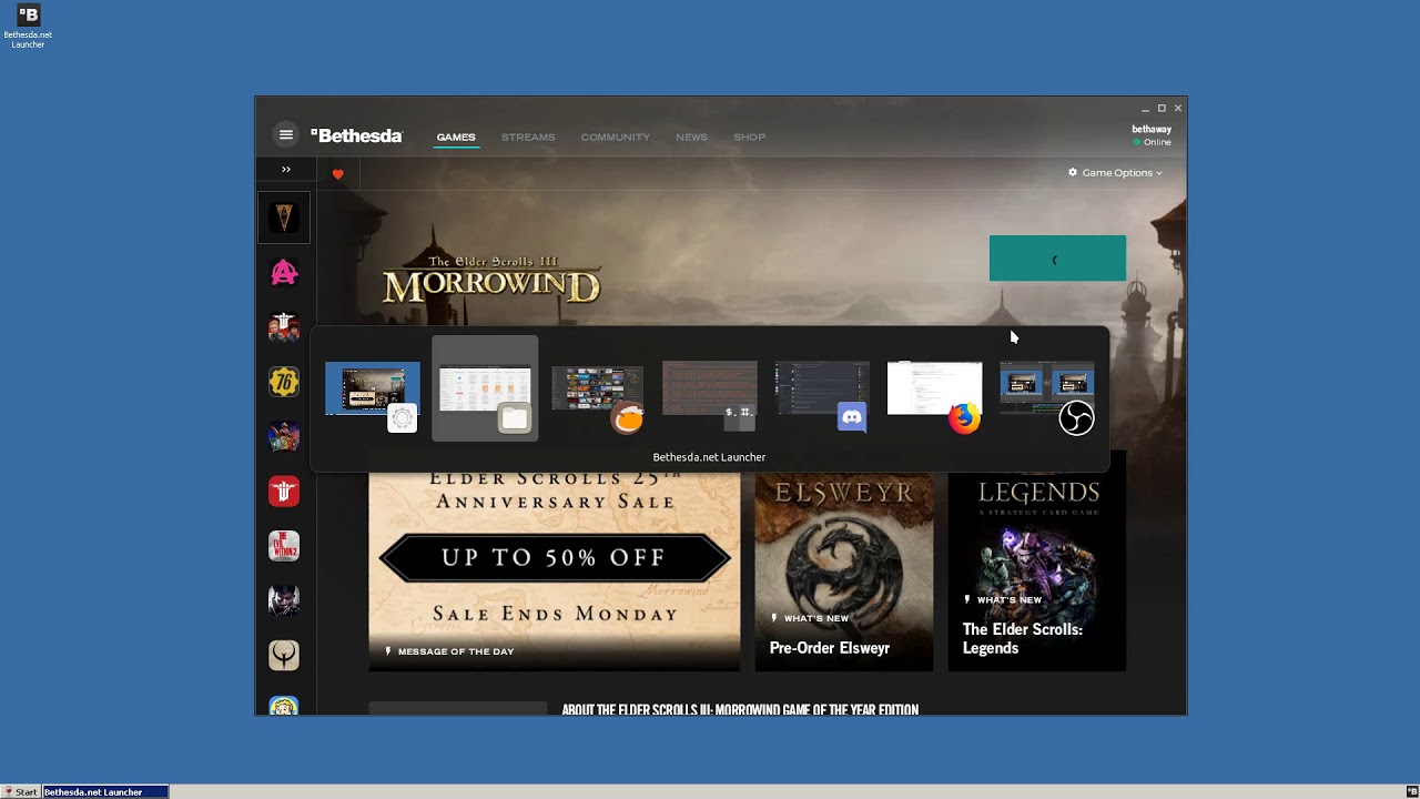 How to install Bethesda Launcher games on Wine