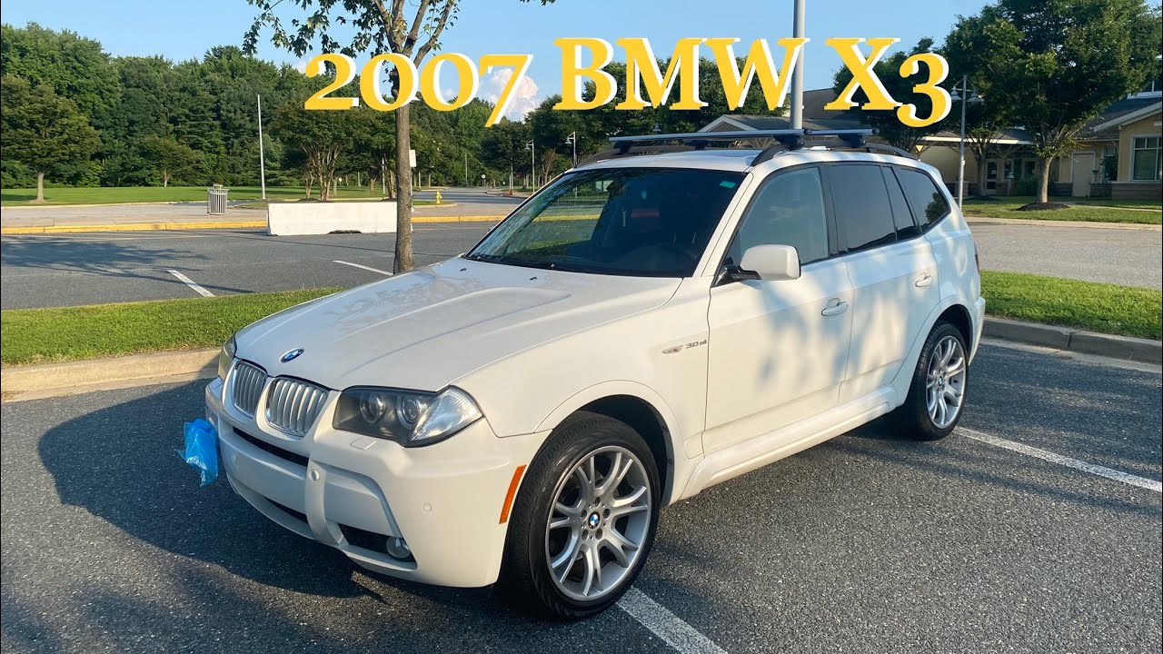 2007 BMW X3 M-Sport Startup, Walkaround and in-depth tour!