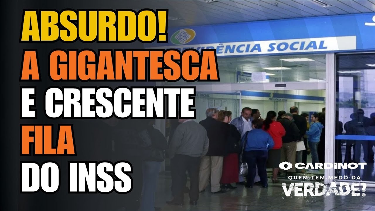 A FILA GIGANTE do INSS não para de AUMENTAR! DESCUBRA O QUE ESTÁ ACONTECENDO