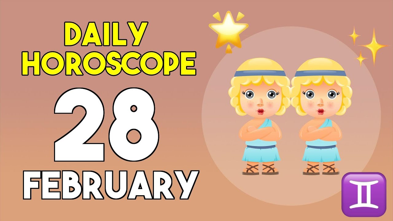 Gemini horoscope today - February 28, 2026