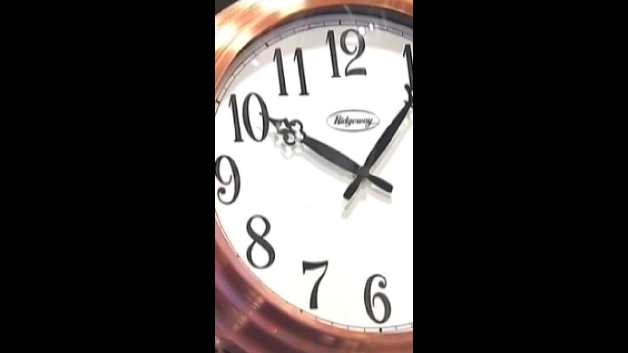Clocks fall back next weekend as daylight saving time ends