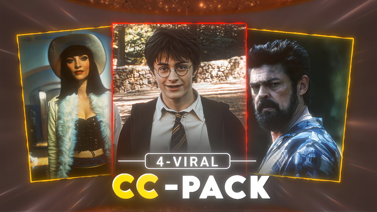 CapCut 4 Viral CC Pack | CapCut CC Pack