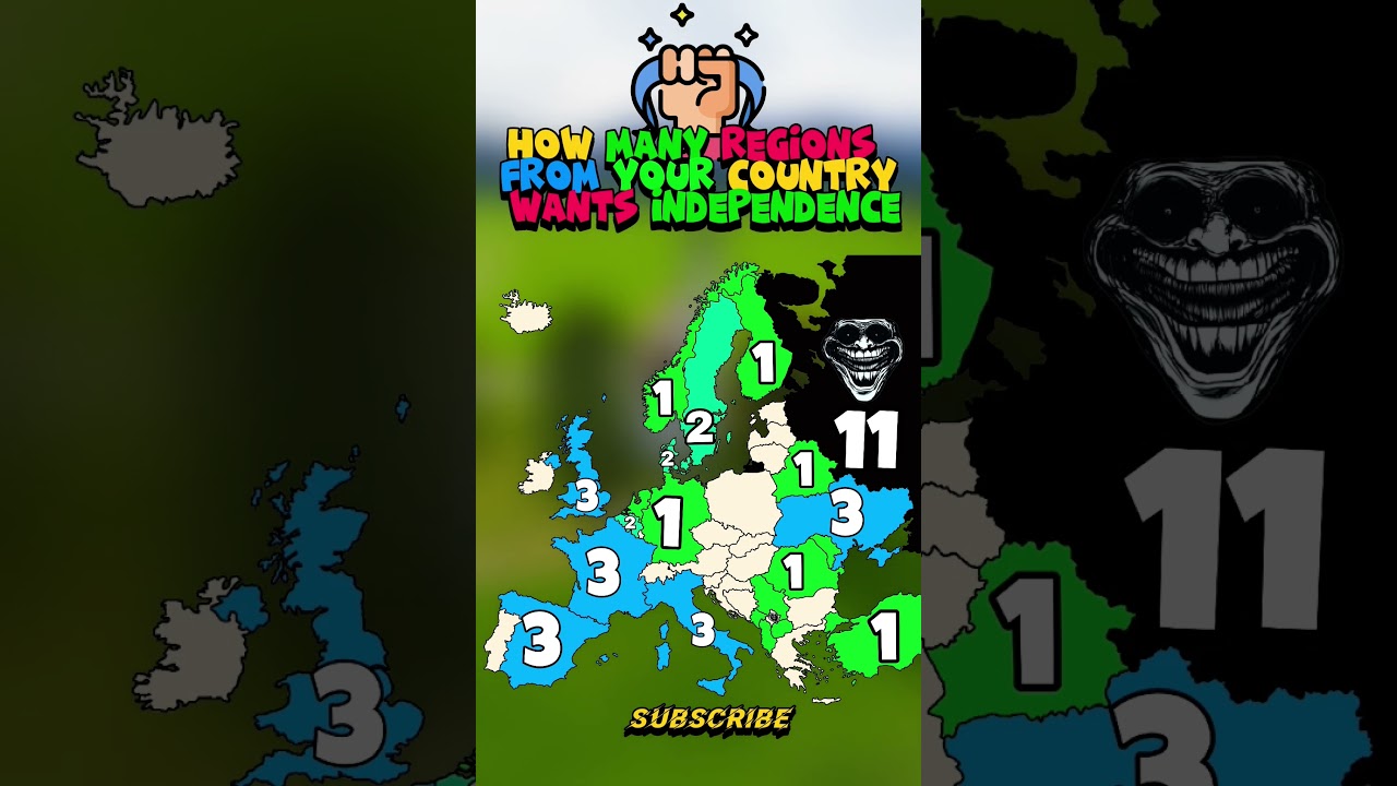 How many regions from your country want freedom #mapper #asia #mapping #europe #map #history #shorts