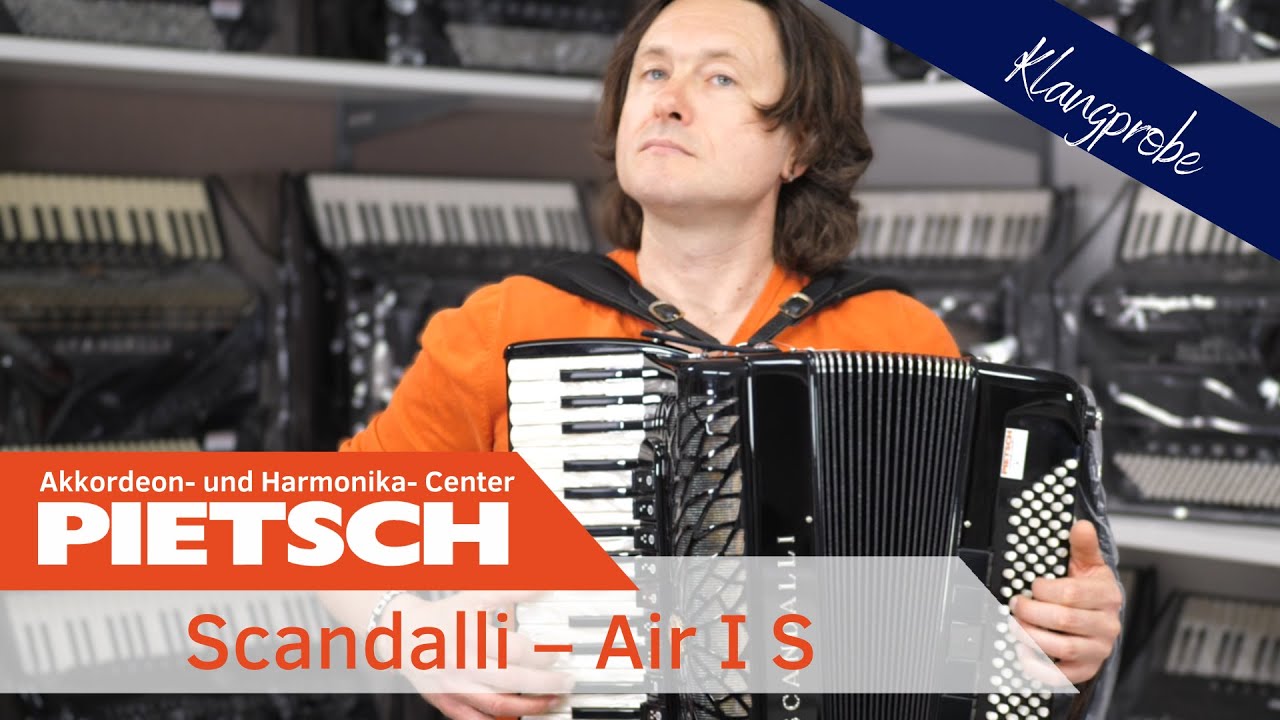 Akkordeon - Scandalli Air I S - Klangprobe