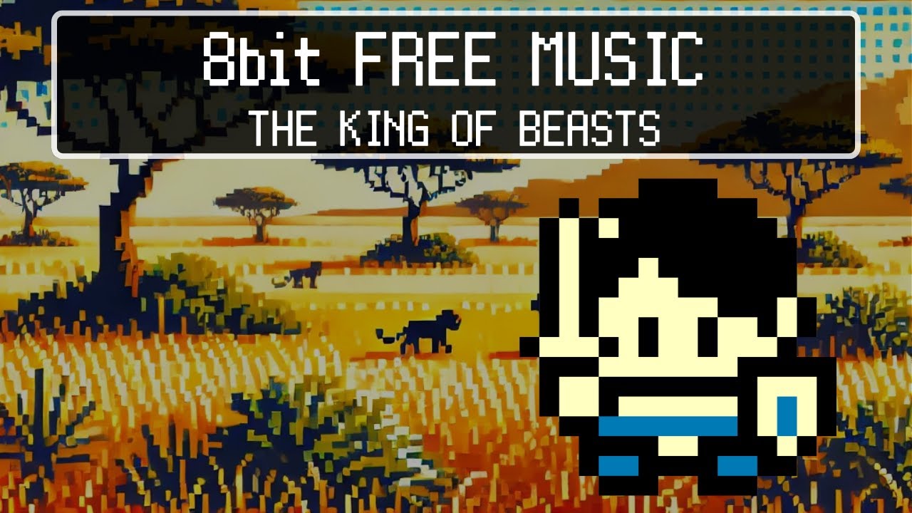 【8bit フリーBGM】サバンナの大自然っぽい勇ましい曲 | 8-bit Royalty Free Music
