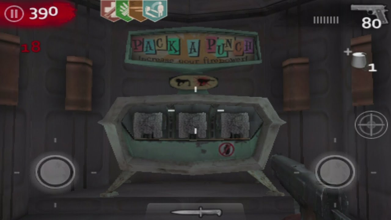 (Мобильный) World at War зомби All Weapons Pack-A-Punched