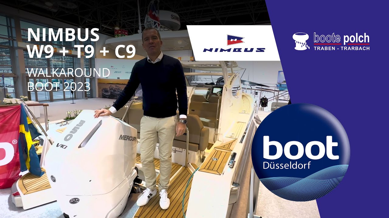 Nimbus W9 + T9 + C9 Walkaround auf der boot 2023