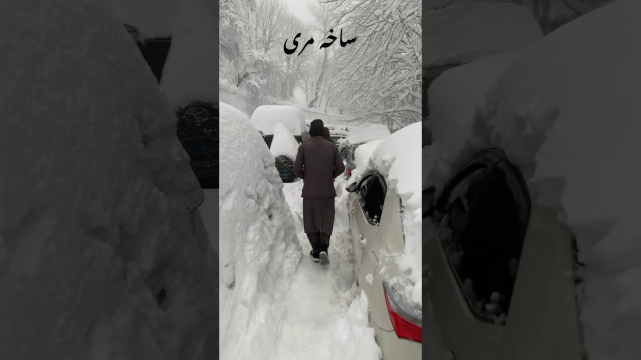 Murree accident Live video #pakistan #muree #murreepakistan #snow #accidentnews #shaamkingrajput
