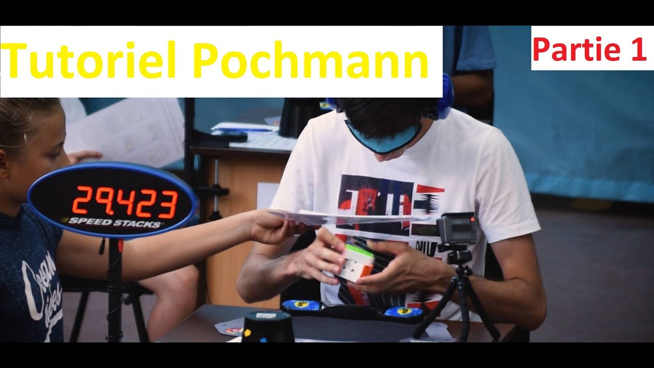 LA méthode la plus simple pour résoudre un Rubik's cube à l'aveugle - Tutoriel français (partie 1)