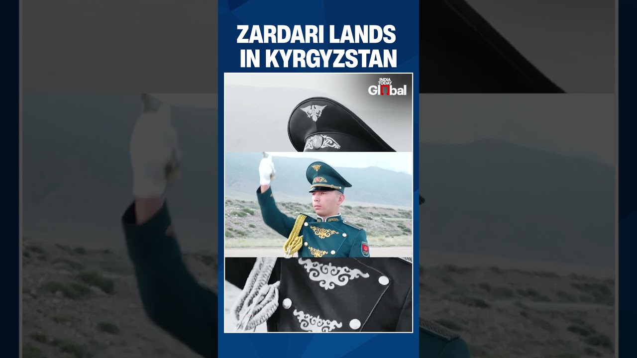 Pakistan President Asif Ali Zardari Lands in Kyrgyzstan for Official State Visit