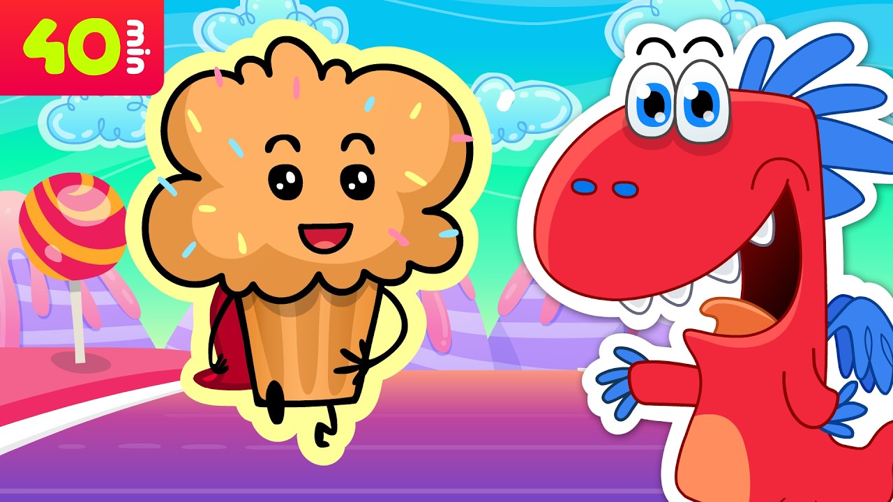 Muffin Man NOWA wersja ❤️ Piosenki Dla Dzieci Smoka Edzia - TELEDYSKI DLA DZIECI