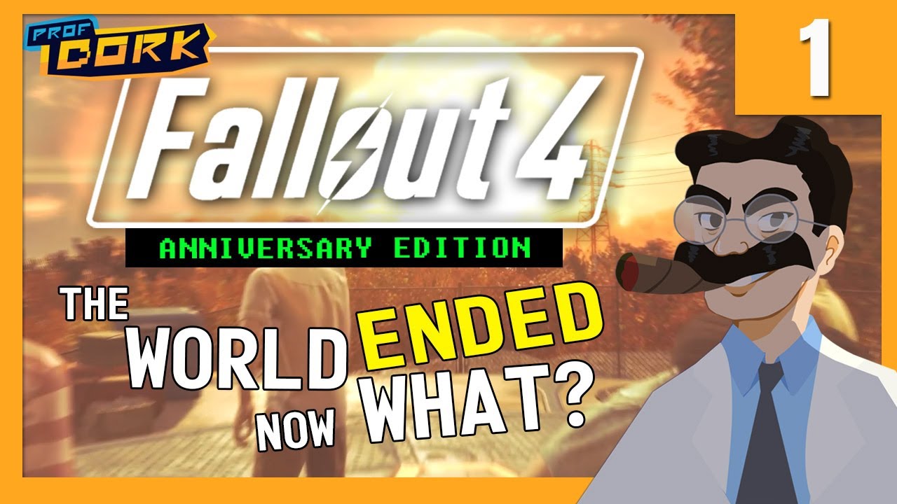 THE WORLD ENDED... Now What?! ☢️ | Fallout 4 Anniversary 100% (Ep. 1)