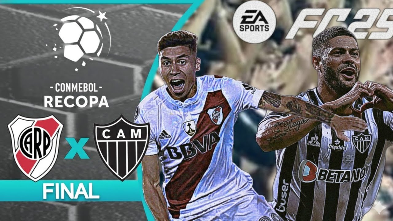 [PS5] River Plate x Atlético Mineiro FINAL da Recopa Sul-Americana MODO CARREIRA JOGADOR - LENDÁRIO