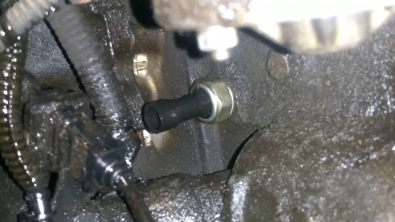 Vazamento de óleo pode ser apenas a cebolinha , isso acontece em 30% dos casos, motor Fiat Siena 97