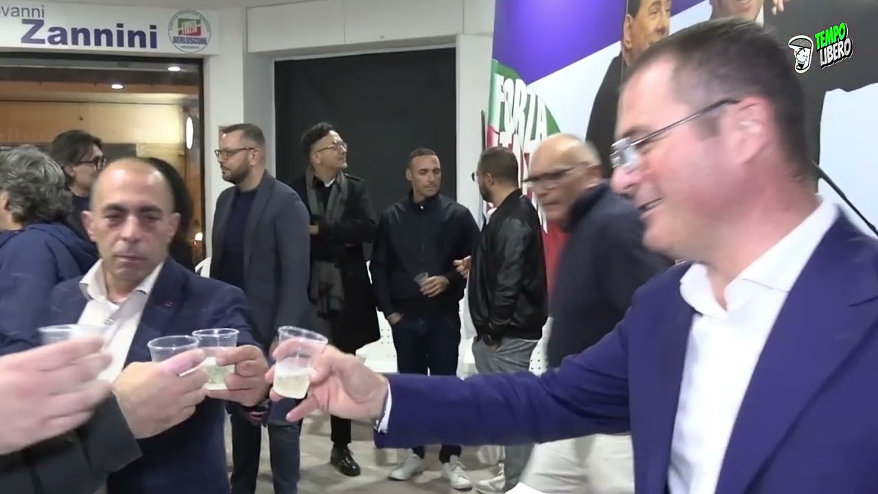 Inaugurazione comitato elettorale di Giovanni Zannini per le elezioni 2025 Regione Campania 
