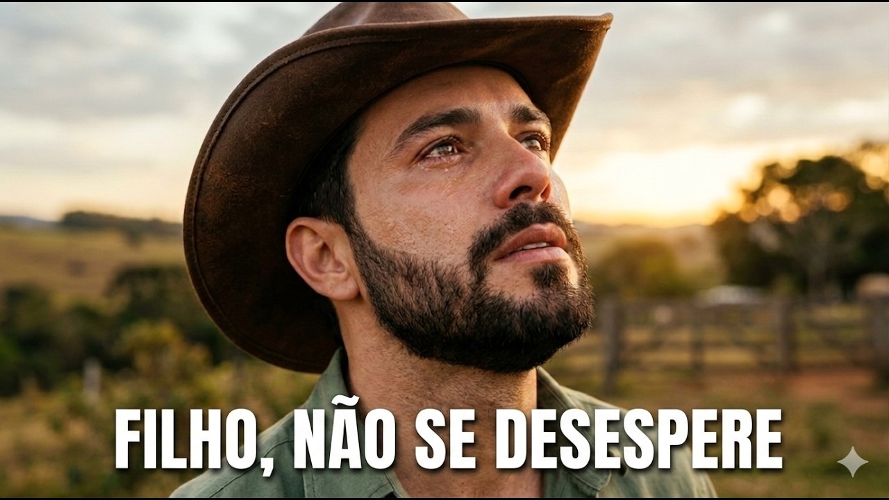 NÃO DESISTA HOJE | FILHO, NÃO SE DESESPERE (Sertanejo Gospel)
