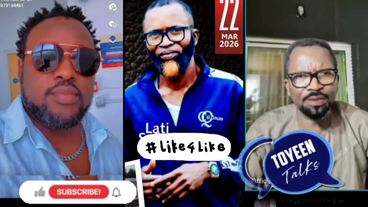 GBAM ...MR LATISNEH OLORIEBI TI JADE FUN YORK DADDY OOO ...EGBO KILO SELE OO