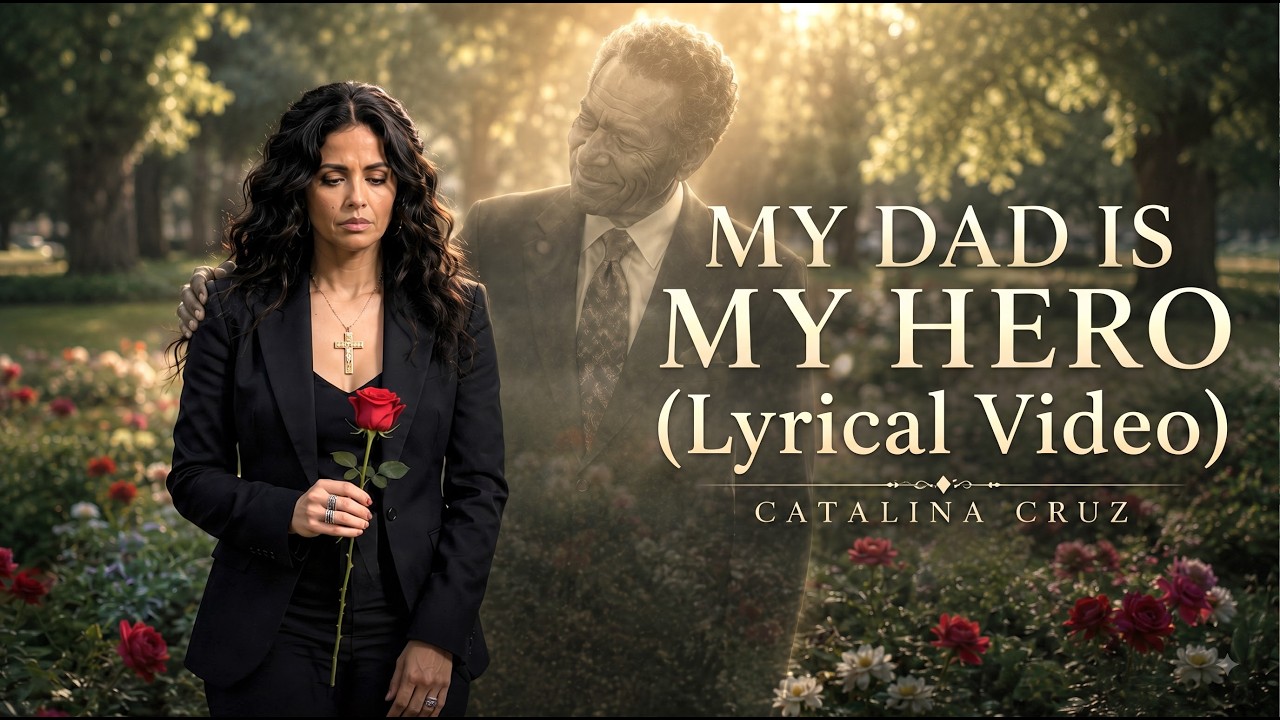 My DAD Is My Hero - Catalina Cruz (Lyrical Video)