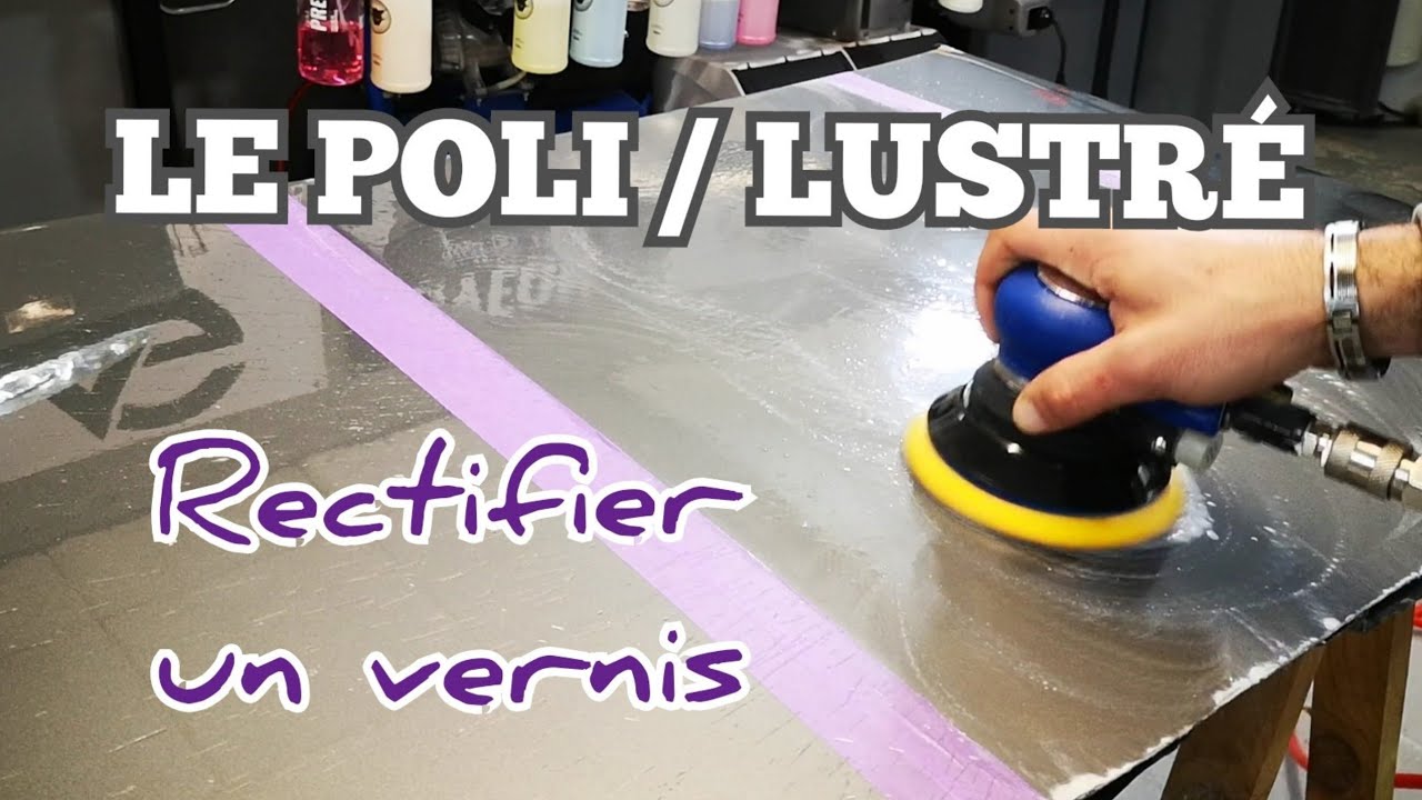 COMMENT SUBLIMER UNE PEINTURE ( peau d'orange ) : LE POLI / LUSTRÉ ... pour les débutants