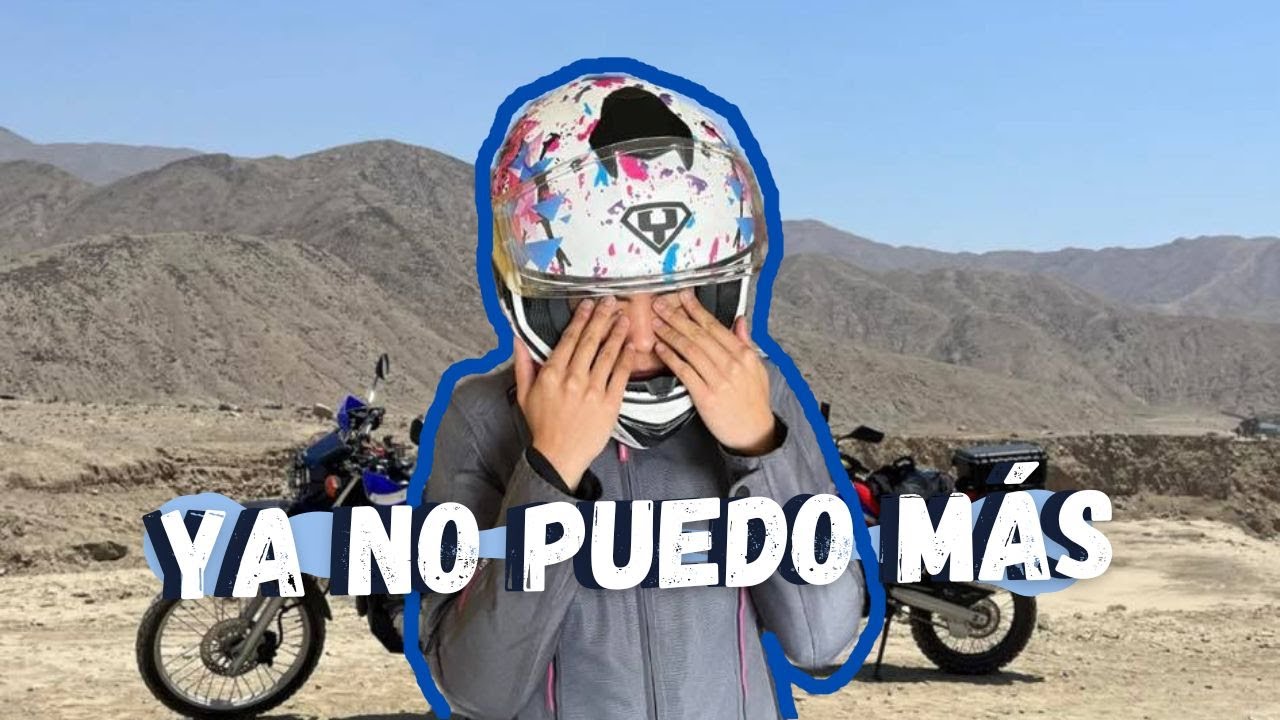 ATAQUE DE P&Aacute;NICO EN MOTO!!!!😖😥