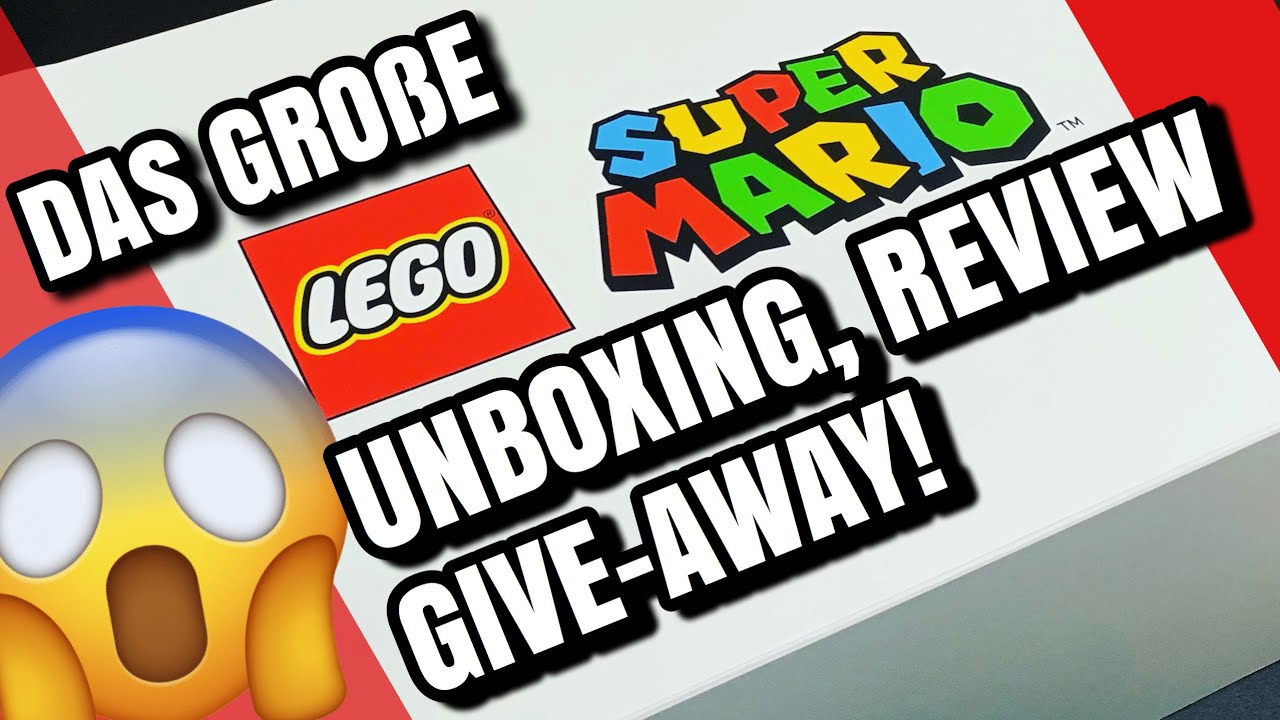 LEGO SUPER MARIO - SEHT EUCH DIESE RIESIGE BOX AN!