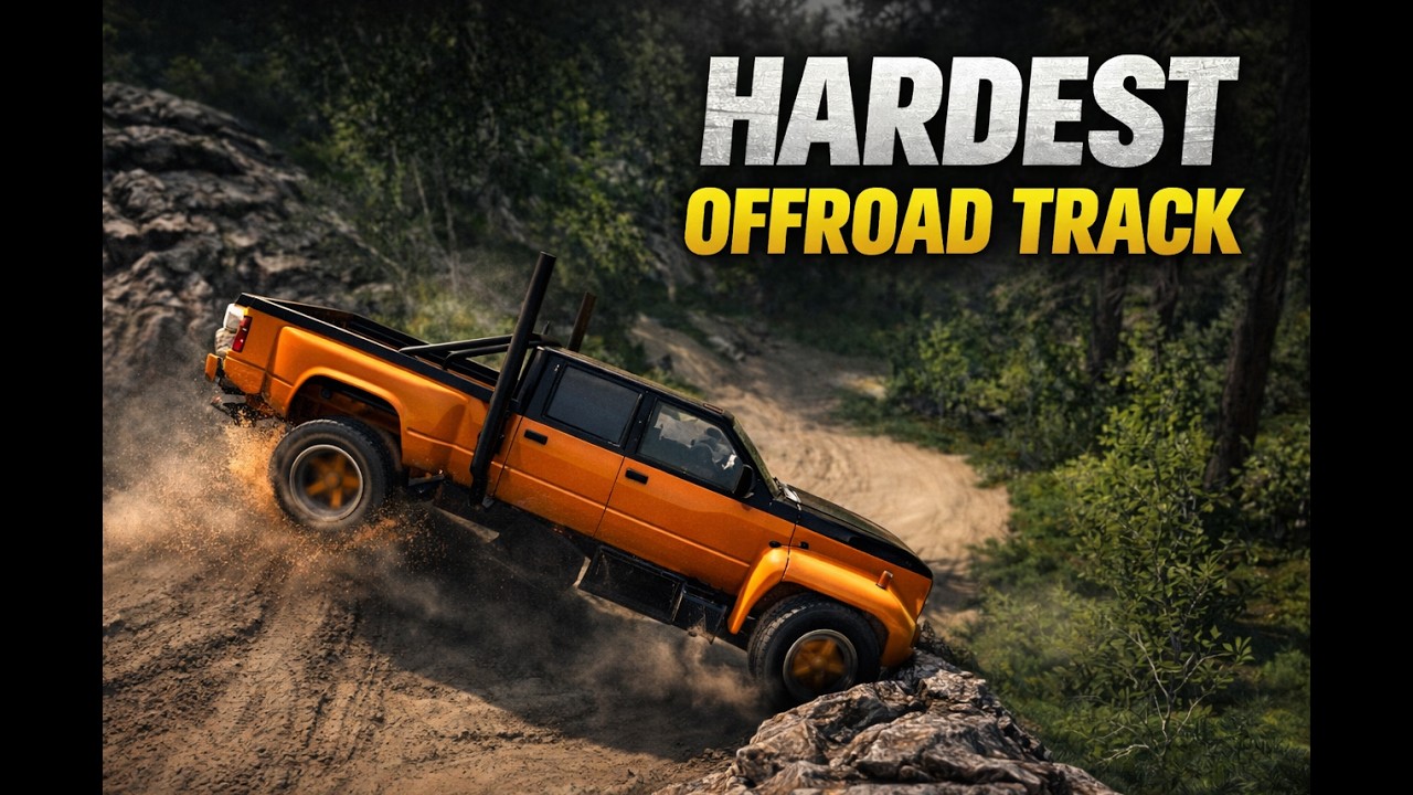 This Offroad Track Is Almost Impossible | BeamNG Drive