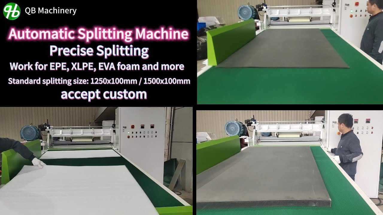 Automatic Splitting Machine for Polyethylene PE EPE XPE foam